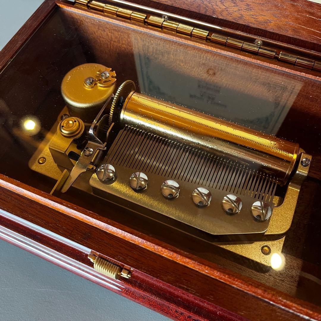 新品⭐︎ORPHEUS オルフェウス オルゴール 50弁 エーデルワイス 愛の讃歌