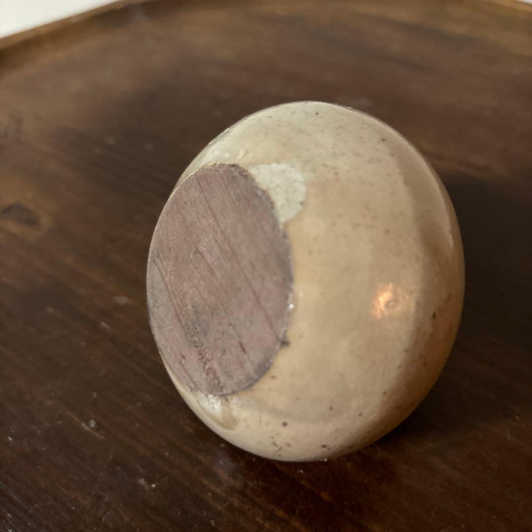 古丹波 白丹波油壷 江戸時代 小壺 花器 酒器 民藝 検: