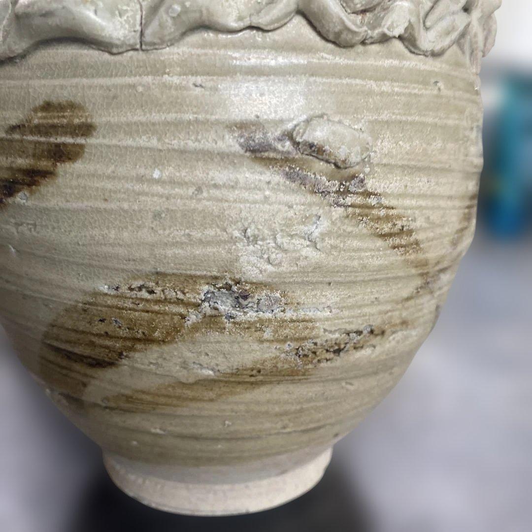 T899 香合 『織部 亀』『松本鉄山 作』 共箱 茶道具 2025年最新