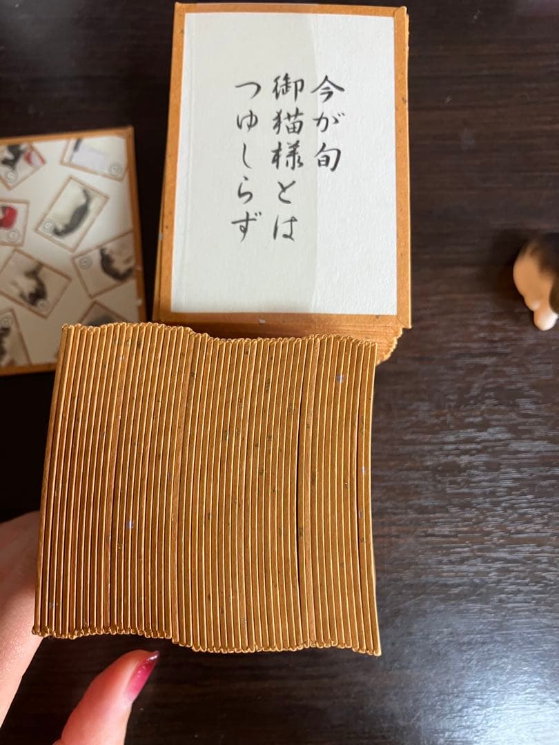 御猫様 いろは歌留多 佐山泰弘 フィギュア付き - メルカリ