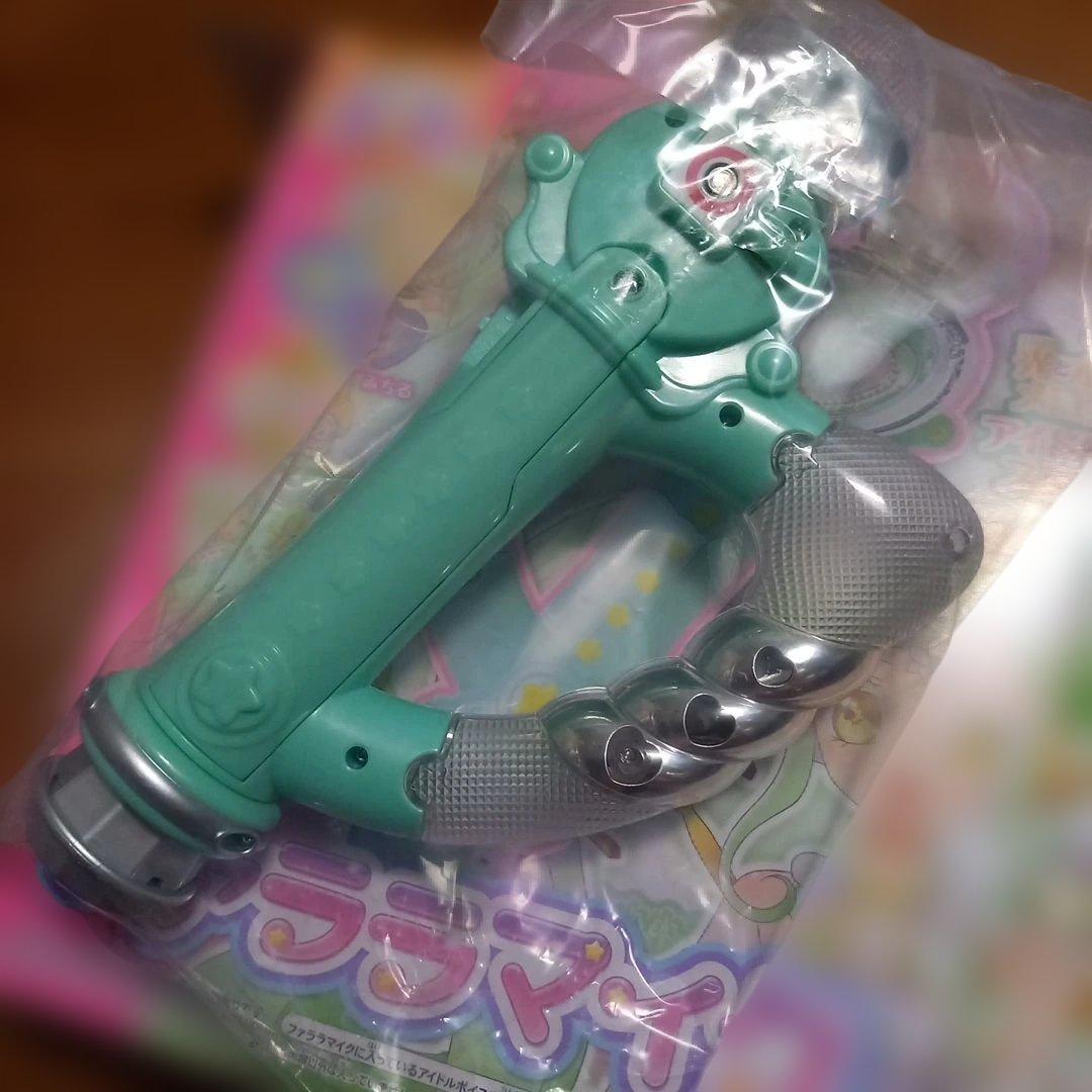 プリパラファララマイク＆アイドルタイムハープ付属品ジュエル限定プロモドリチケ付き