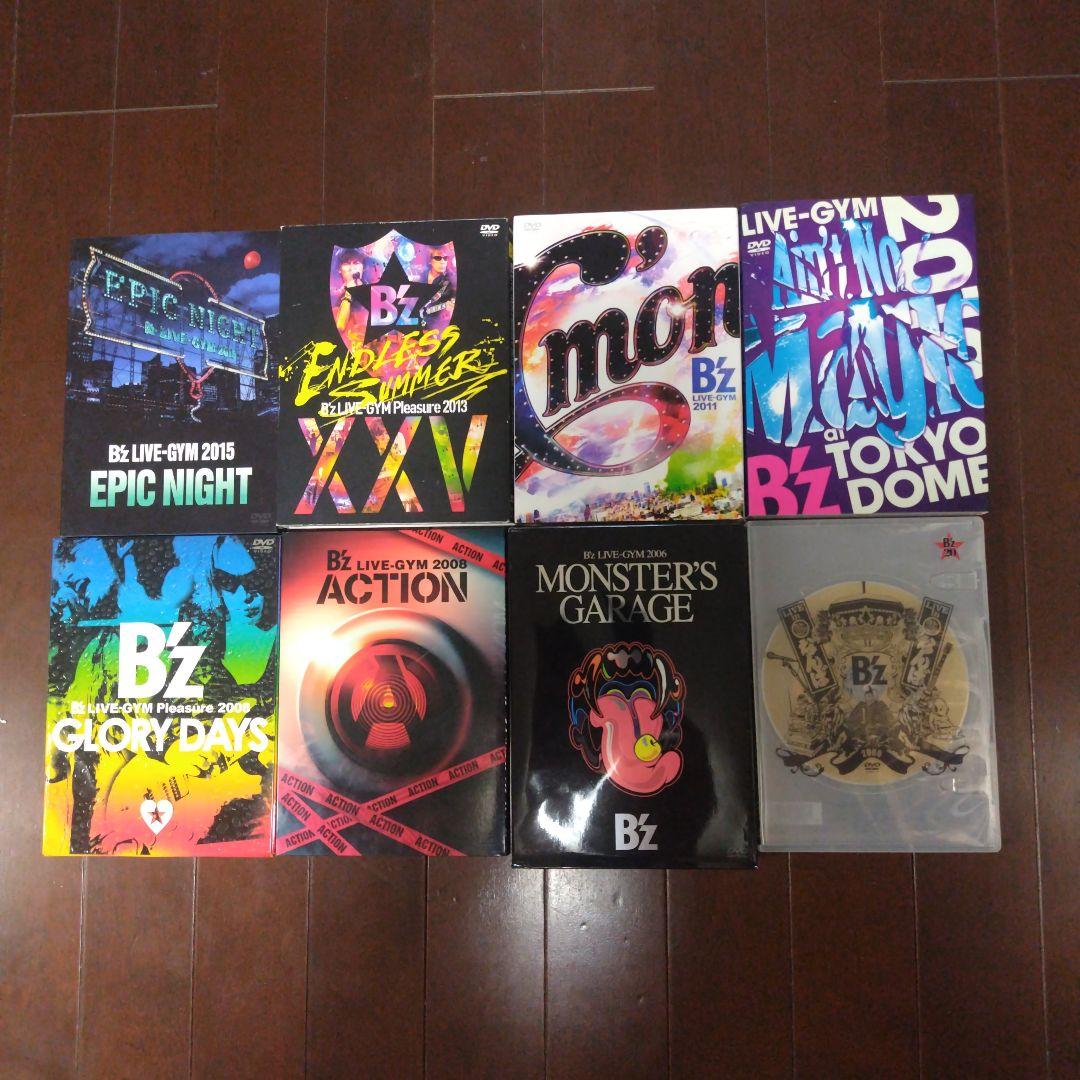 B'z DVD 8枚セット 初回盤 B´z blu-ray まとめ8枚