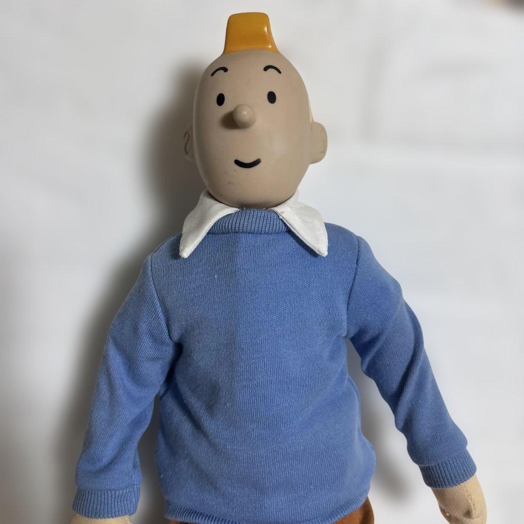 TINTINの冒険 タンタンとミルーのぬいぐるみとロケット