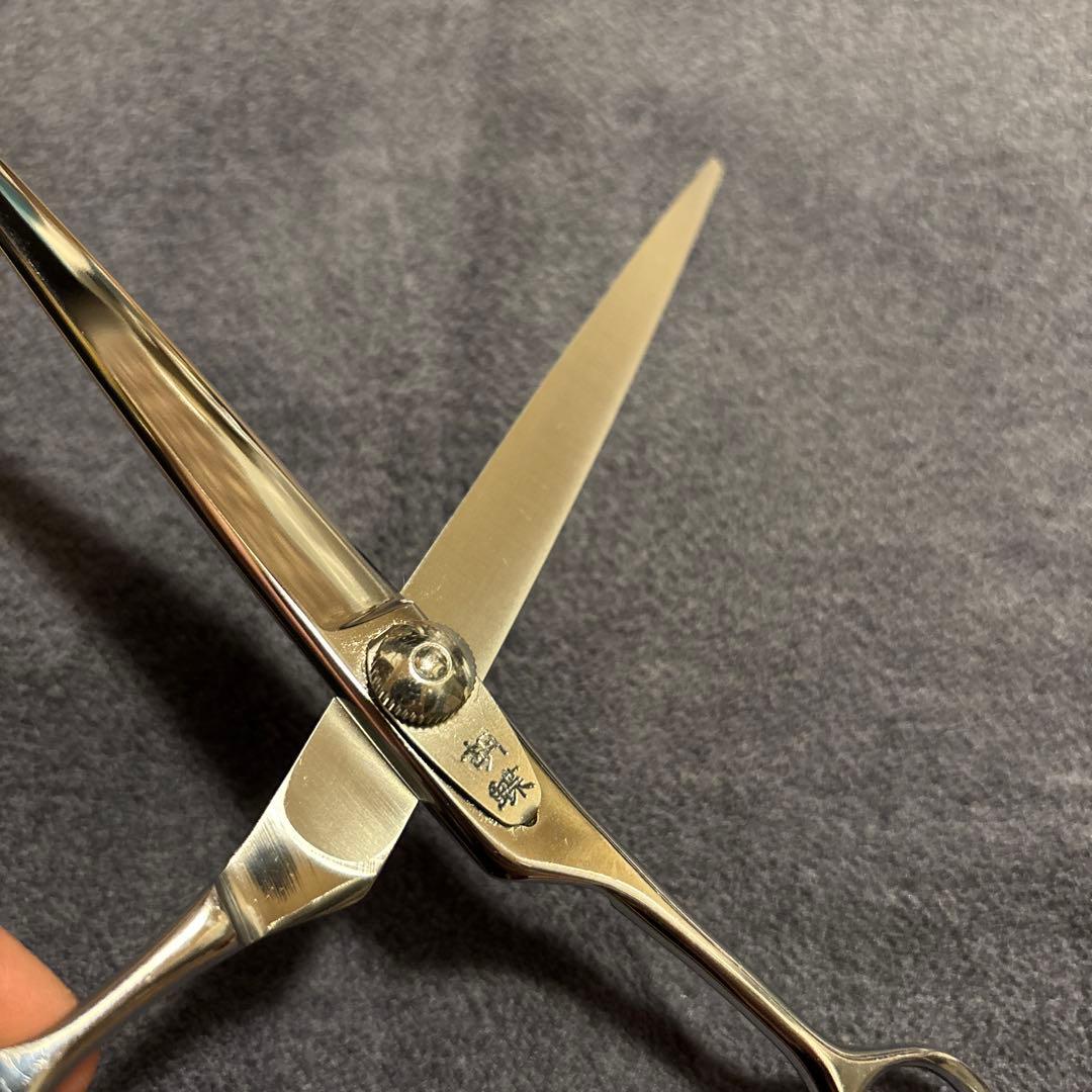 数回使用】東京理器 胡蝶 ストレートシザー トリミング ハサミ 鋏