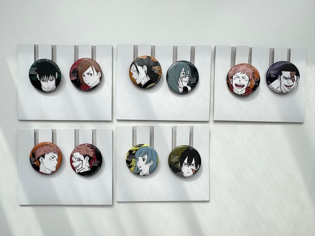 呪術廻戦 一番くじ 5th anniversary L賞 缶バッジ - メルカリ