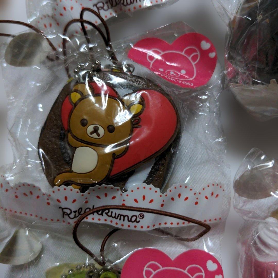 希少激レア Rilakkuma リラックマカフェスイーツ 8点セット スクイーズ