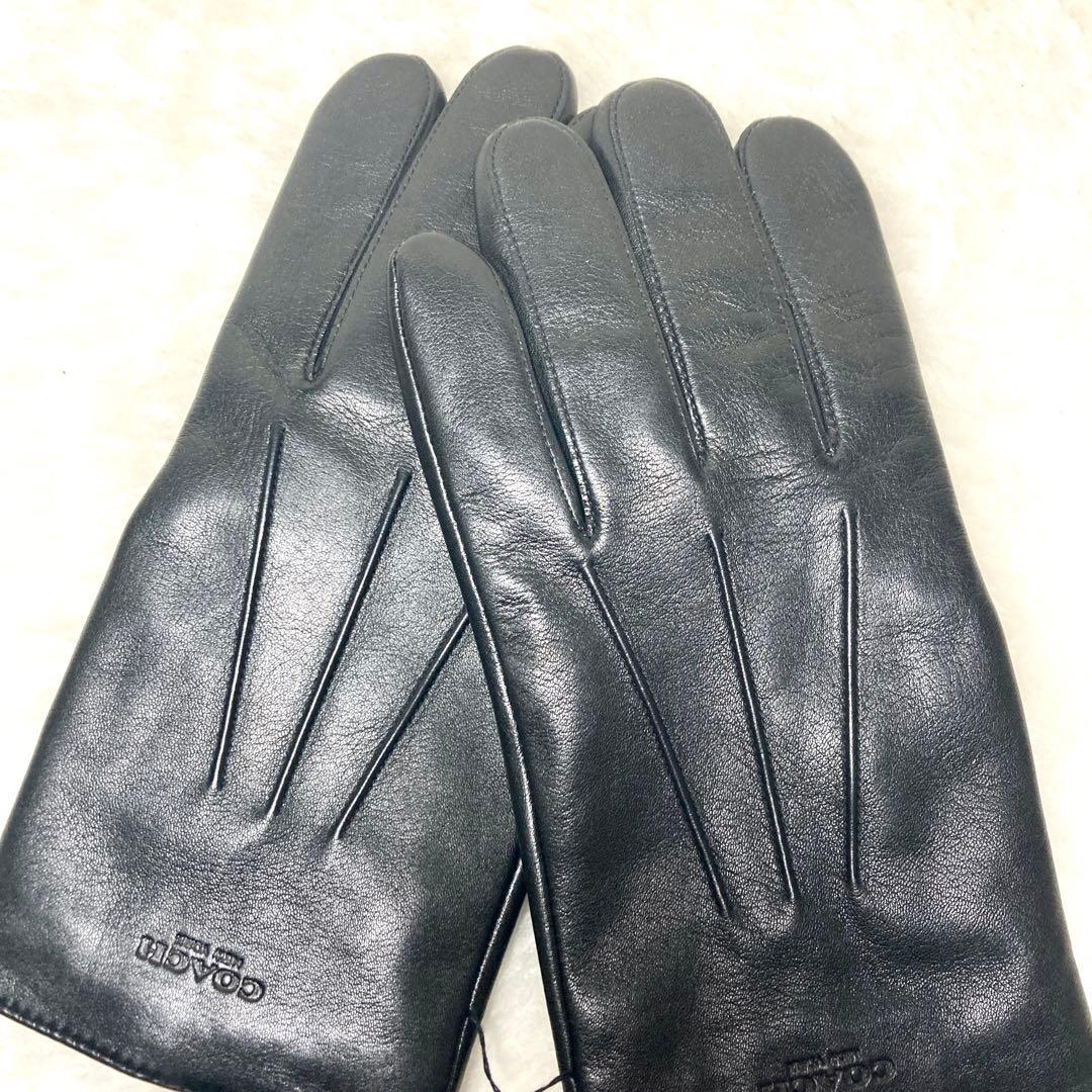 未使用品✨】コーチ COACH グローブ 手袋 レザー 54182 黒