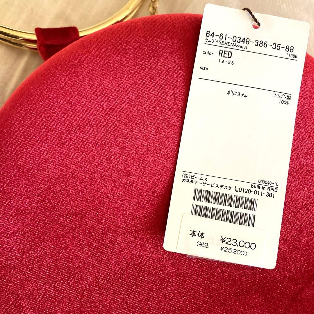 新品未使用❣️タグ付き　BEAMS SERPUI パーティーバッグ　2WAY