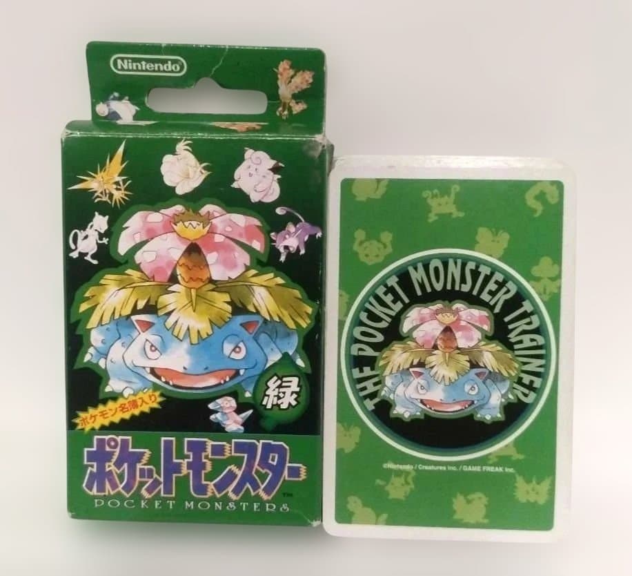 初期 初代 ポケモン トランプ カード 緑 1996 希少 ポケットモンスター
