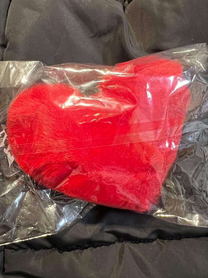 HANA FC 新規入会特典 オリジナルハートファーキーホルダー 花 非売品