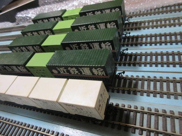 国鉄 コンテナ貨車 5両セット HOゲージ（金属製・エンドウ製）