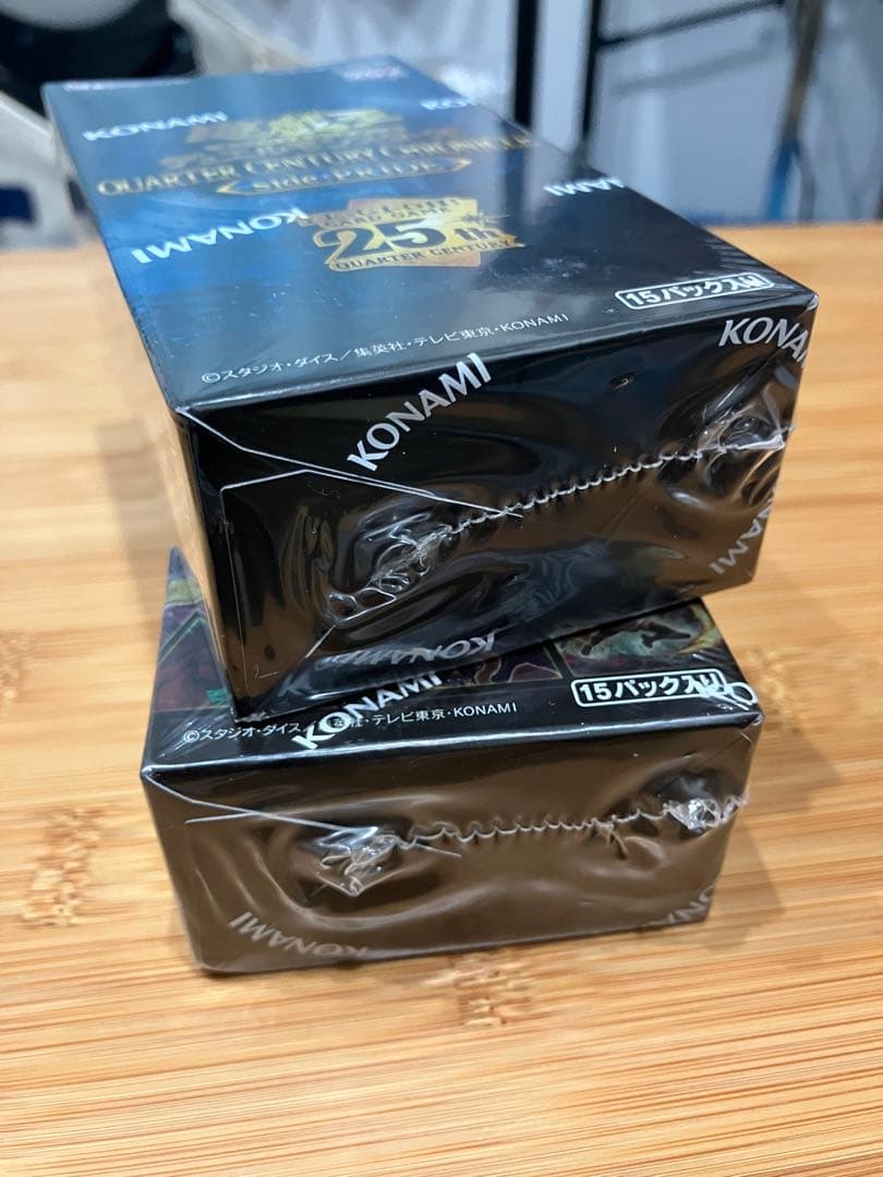 新品未開封遊戯王OCG QUARTER CENTURY２箱
