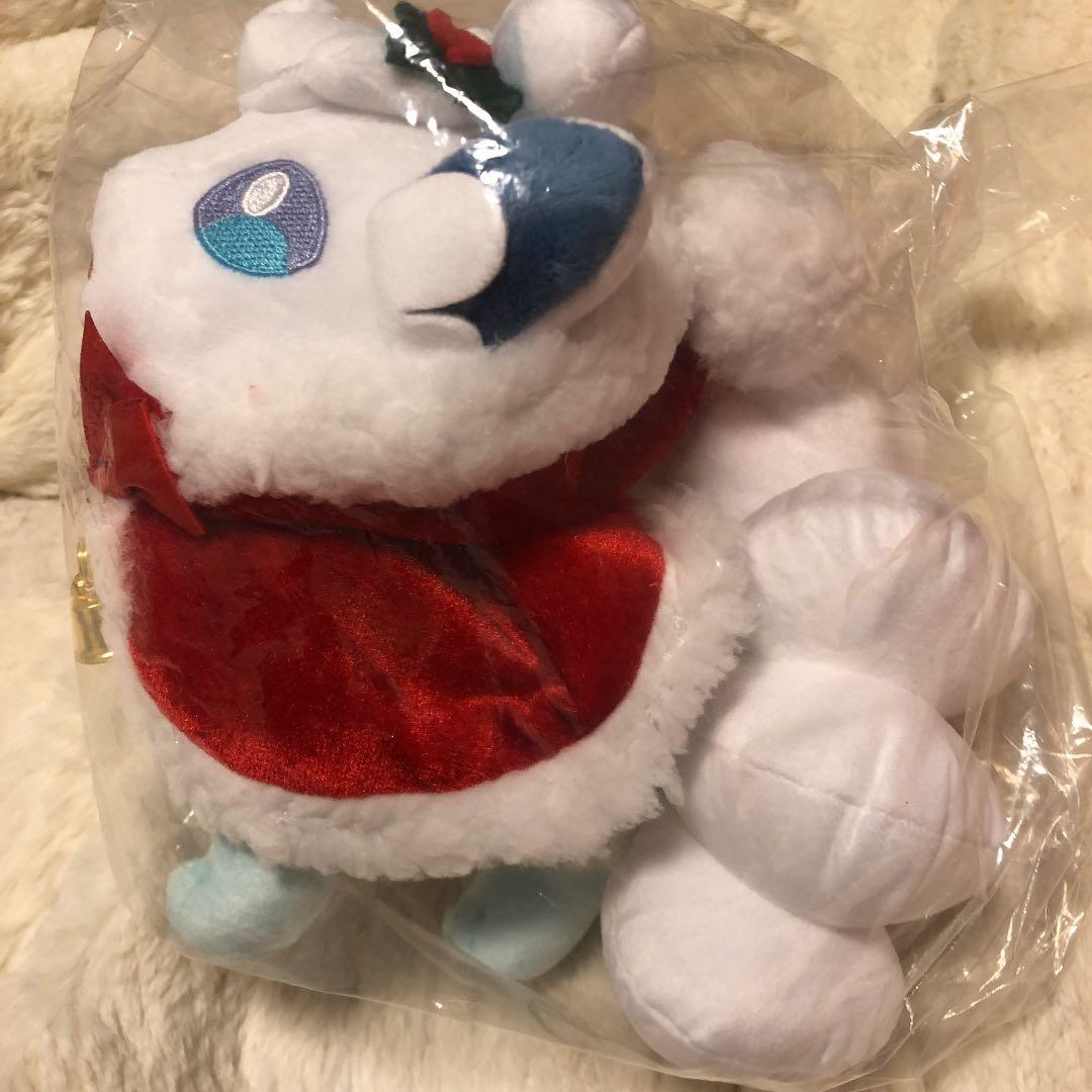 ポケモンセンター　ポケドール　アローラロコン　クリスマス　ぬいぐるみ