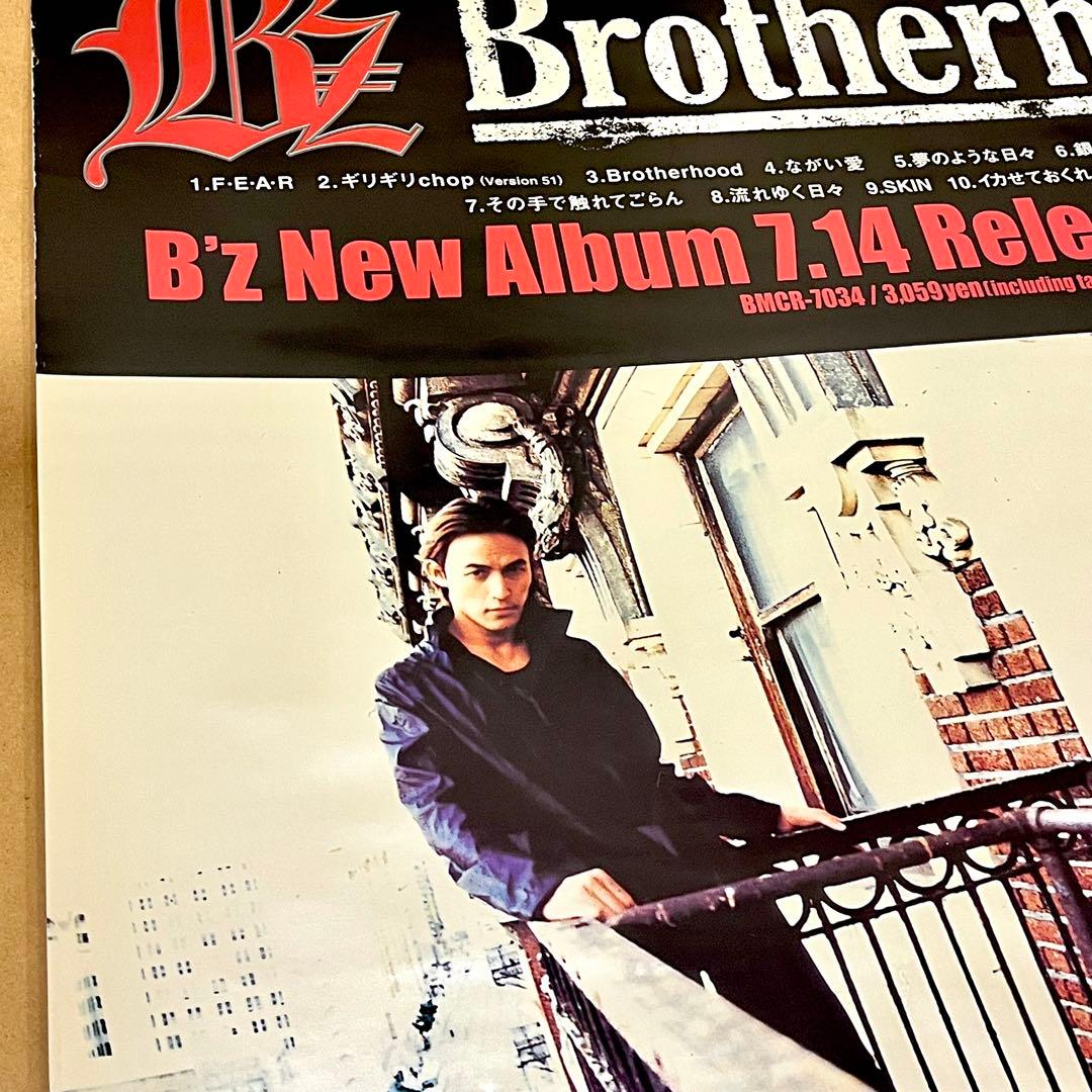 B'z ポスター Brotherhood - メルカリ