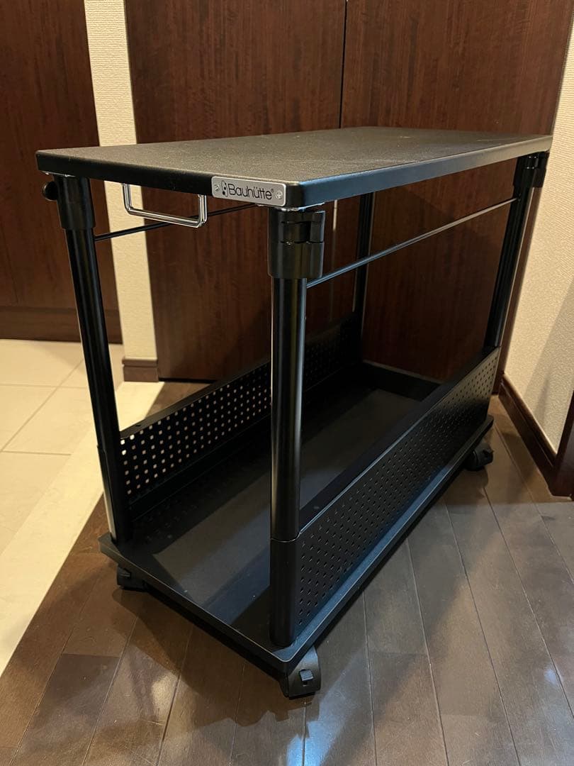 BHD-670H 昇降式L字デスク ブラック ゲーミングデスク バウヒュッテ