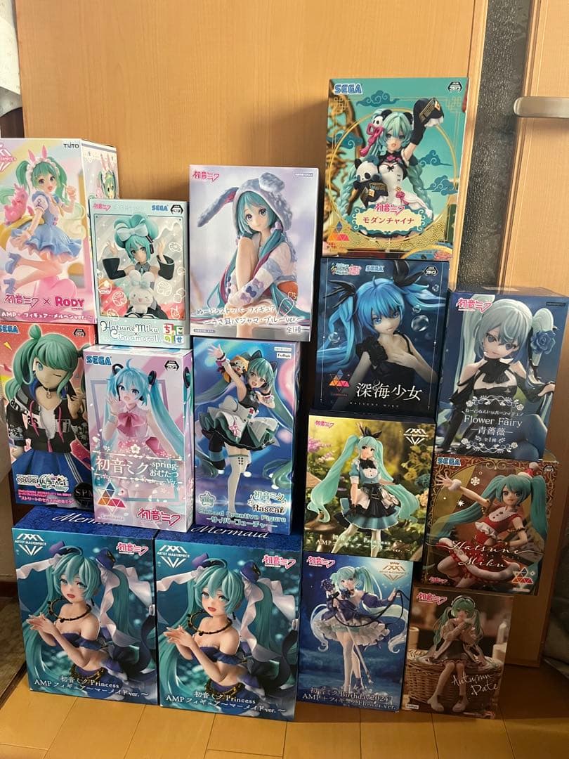 初音ミクプライズフィギュア15点まとめ売りセット