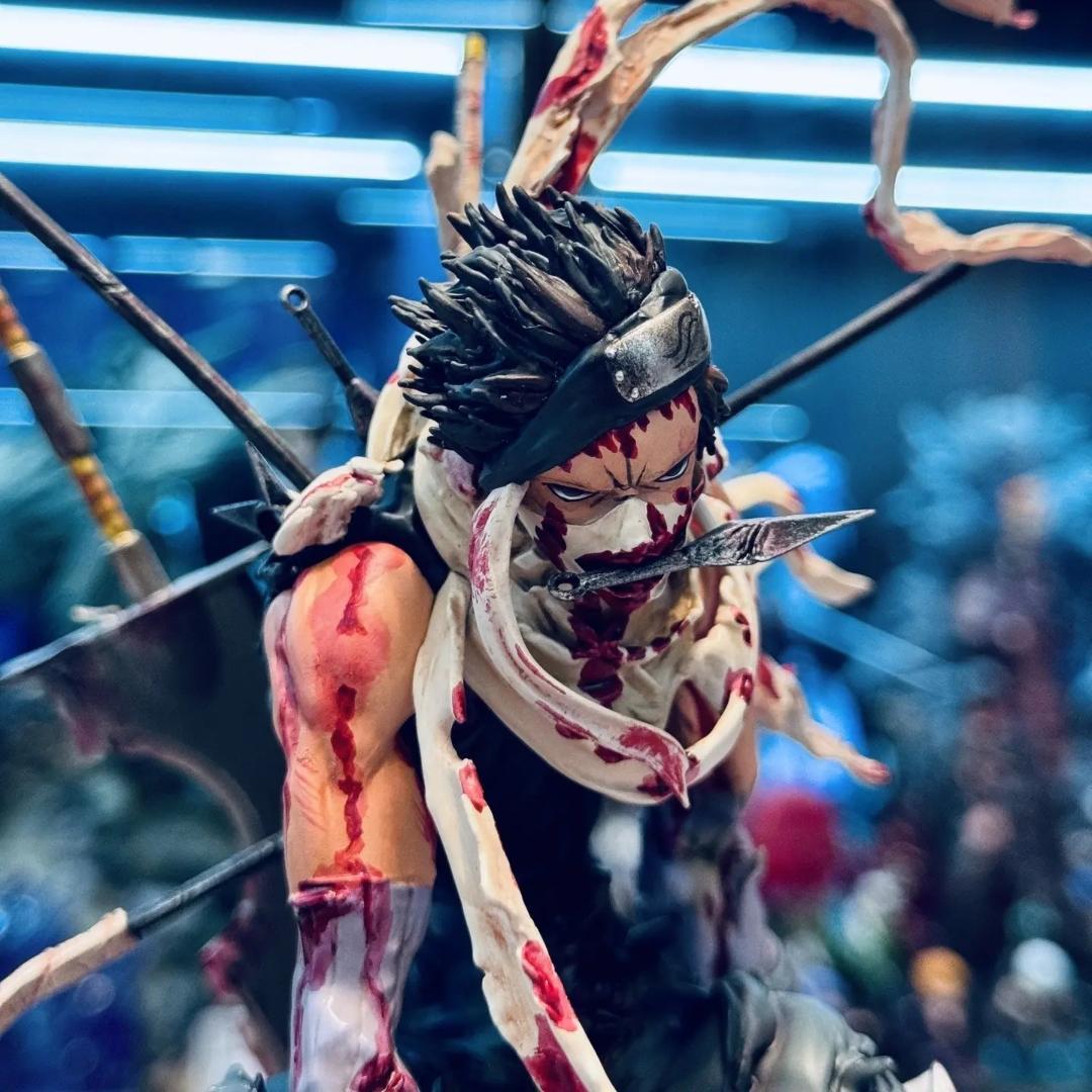 ナルト 疾風伝 桃地再不斬 ガレージキット ももち ザブザ フィギュア