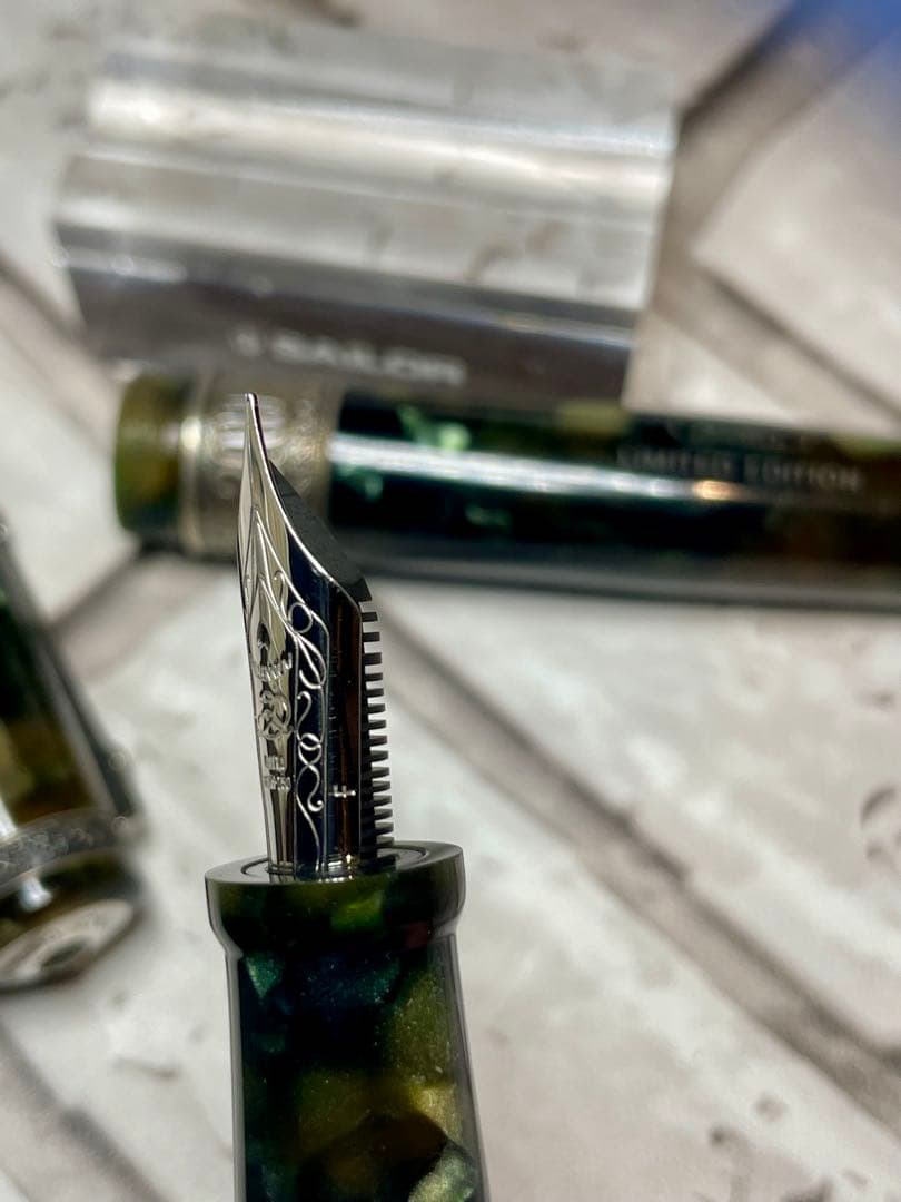 レア デルタ 万年筆 ナザレ F リミテッドエディション NAZARETH 1K