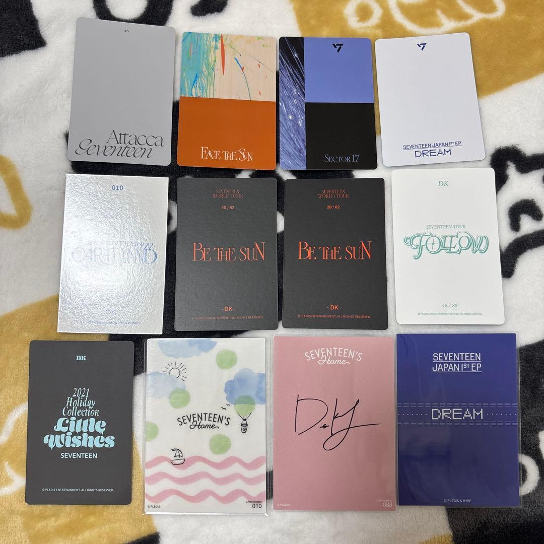 seventeen セブチ ドギョム トレカ 12枚セット まとめ売り - メルカリ