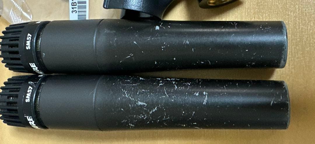 中古　SHURE SM57 メキシコ製　　2本