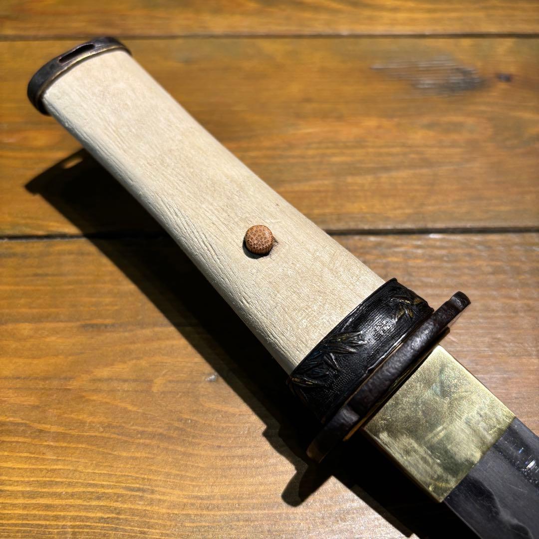 日本刀残欠クラフトナイフNo.82 久次 切先