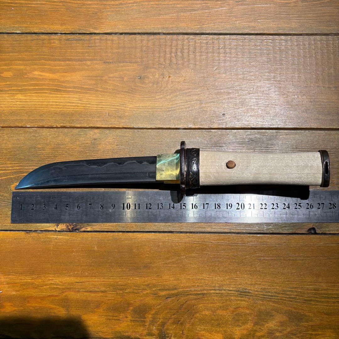 日本刀残欠クラフトナイフNo.82 久次 切先