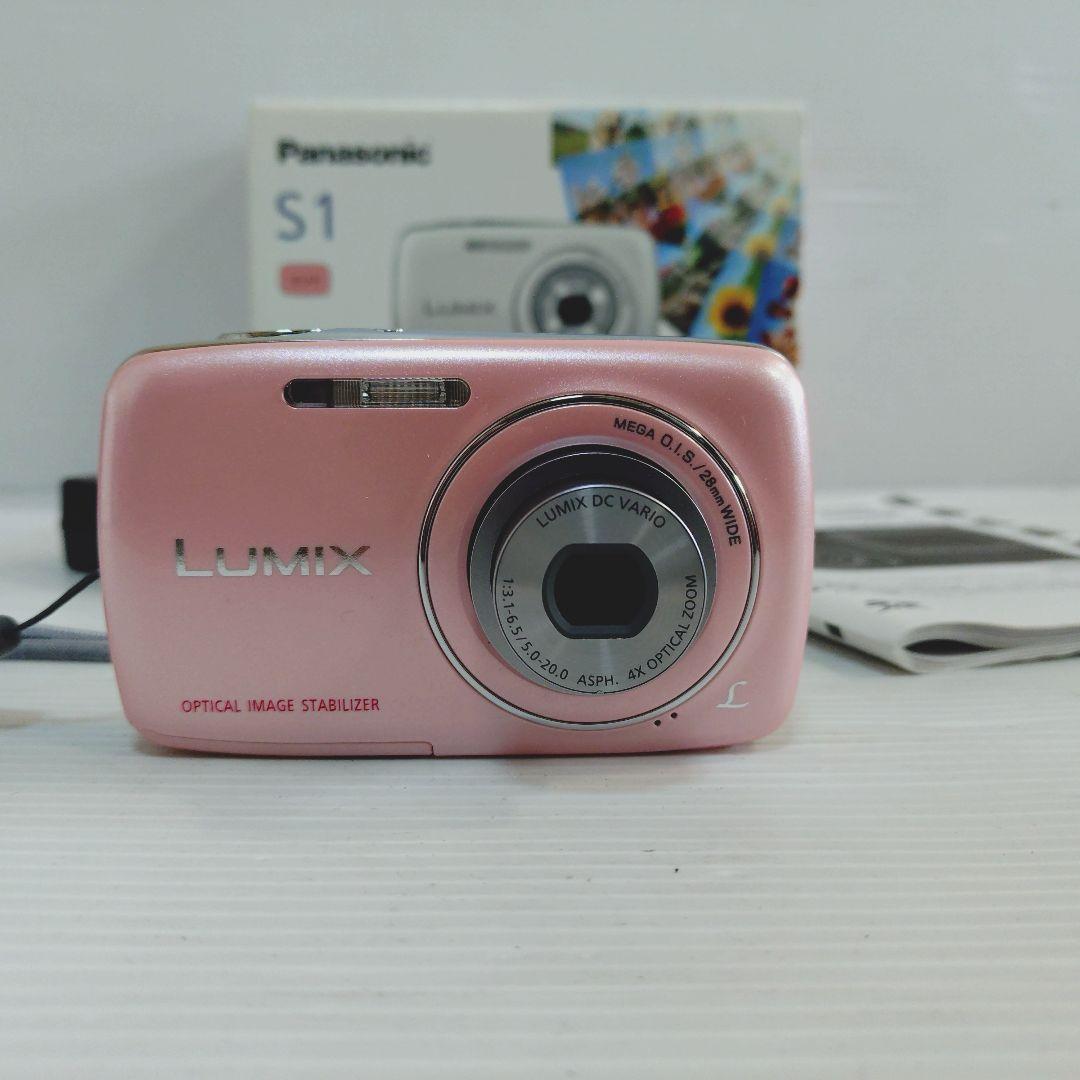 動作確認OK】Panasonic LUMIX DMC-S1 ピンク