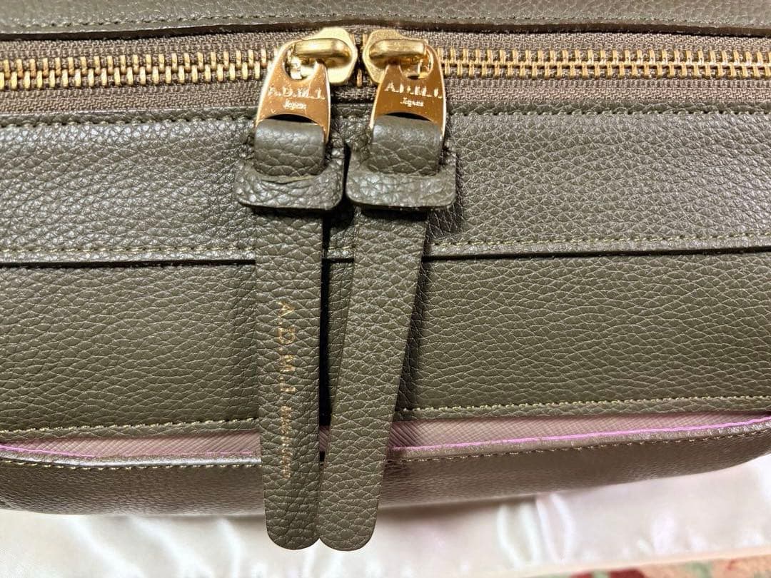 2日間限定お値下げ‼️美品‼️ADMJ レザー ショルダーバッグ