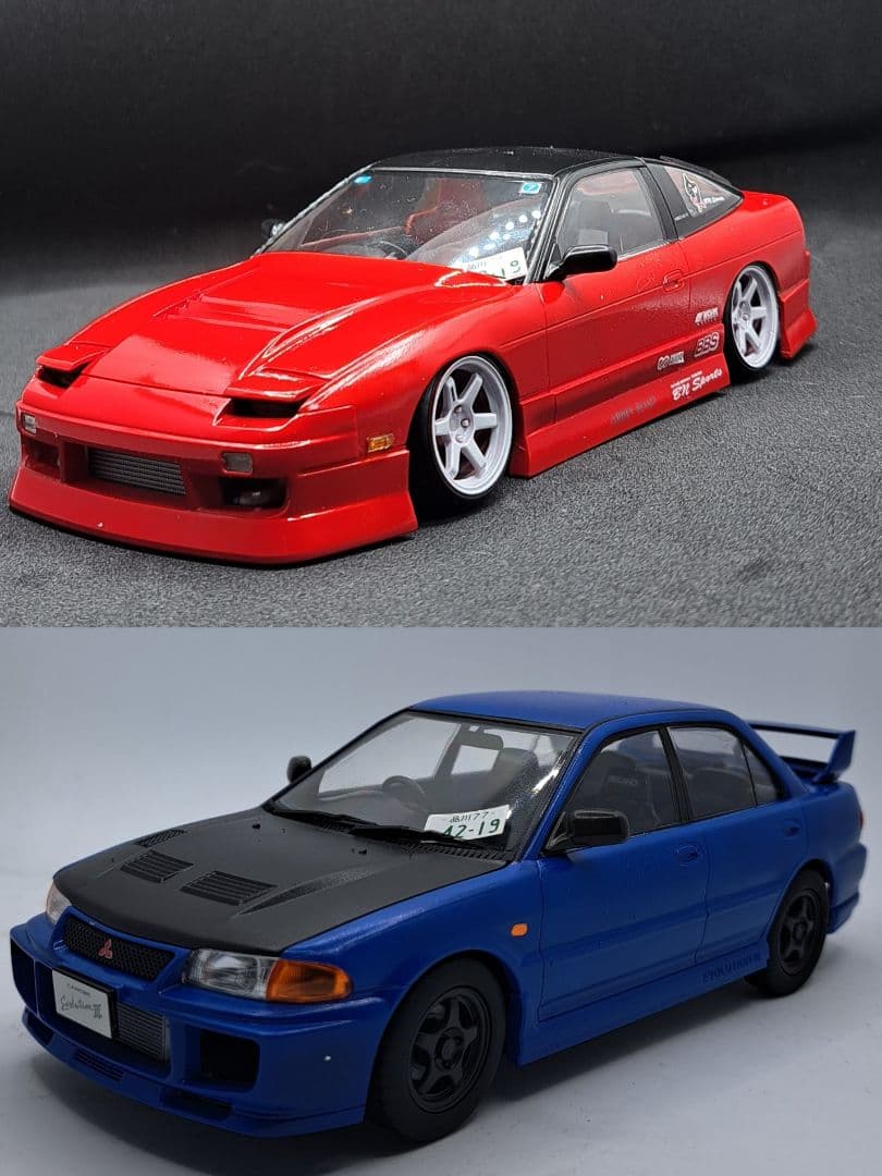 アオシマ 1/24 180sx エボIII アオシマ 1/24 180sx エボIII 1/24 ニッサン RS13/RPS13 180SX TYPE II