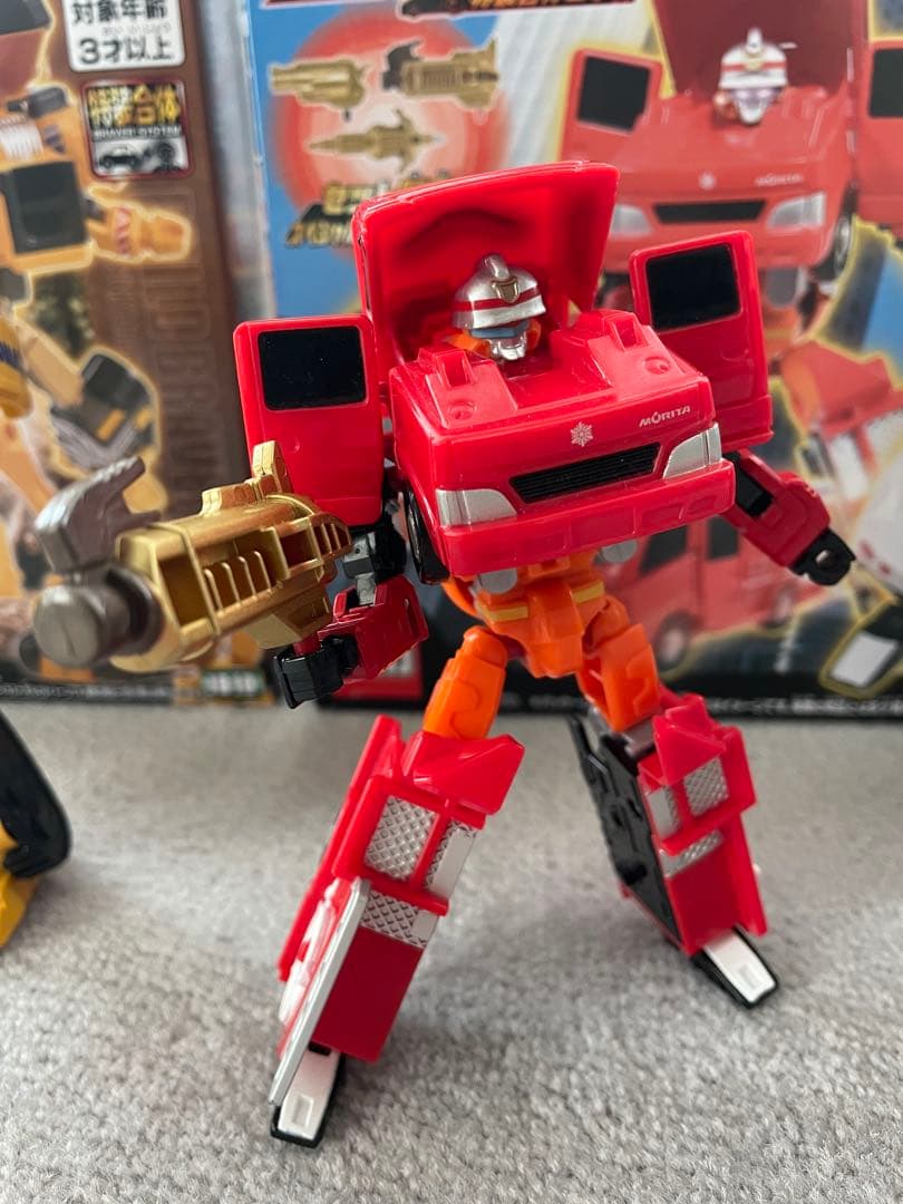 トミカヒーローズ ジョブレイバー DXセット& ビルドブレイバー