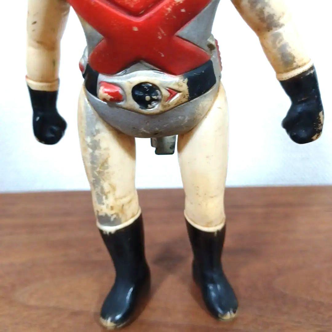 当時物マスダヤ製「スパークライト仮面ライダー X」激レアなソフビ