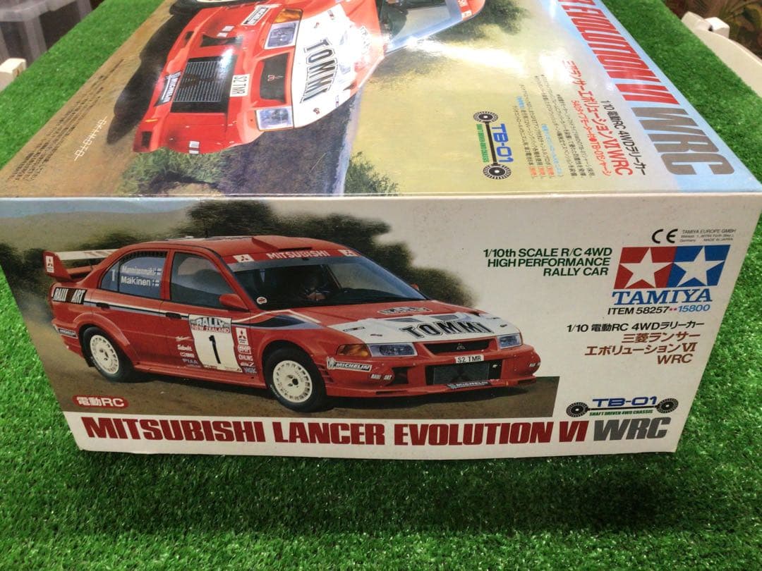 タミヤ 電動ラジコン TB-01 1/10 ボディ無し メカ付き 受信機付き