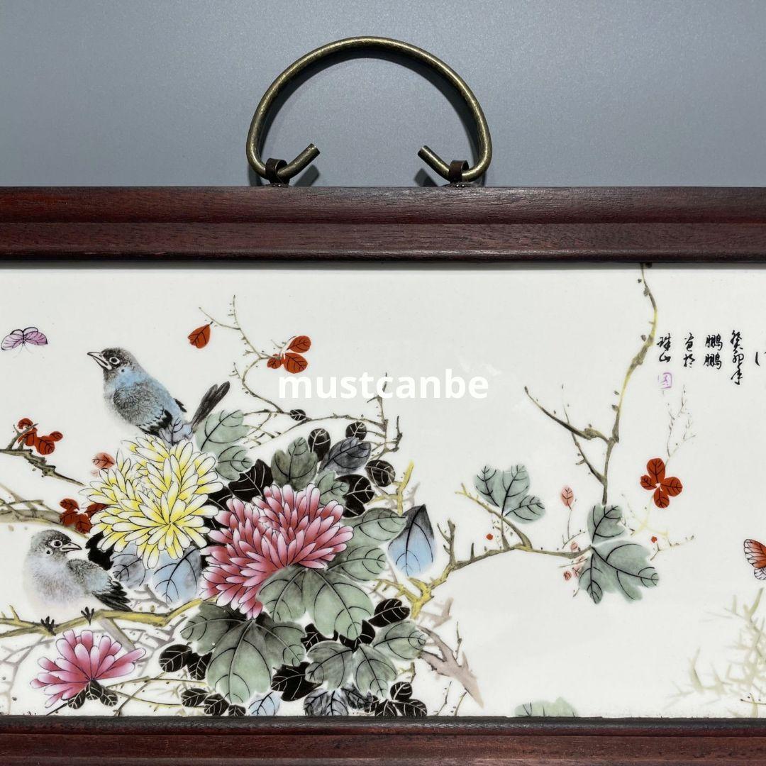 景徳鎮 陶板画 が一堂に会します 応接間 玄関 茶室 掛画