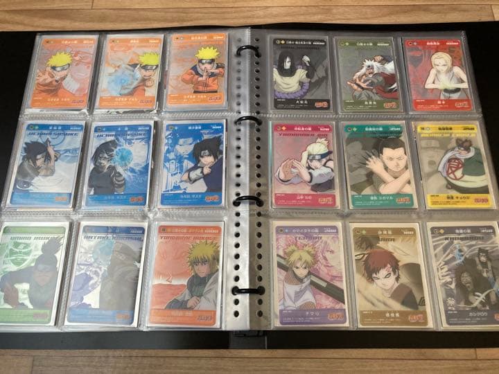 貴重　NARUTO ナルト　カード　ファイルごとまとめ売り！