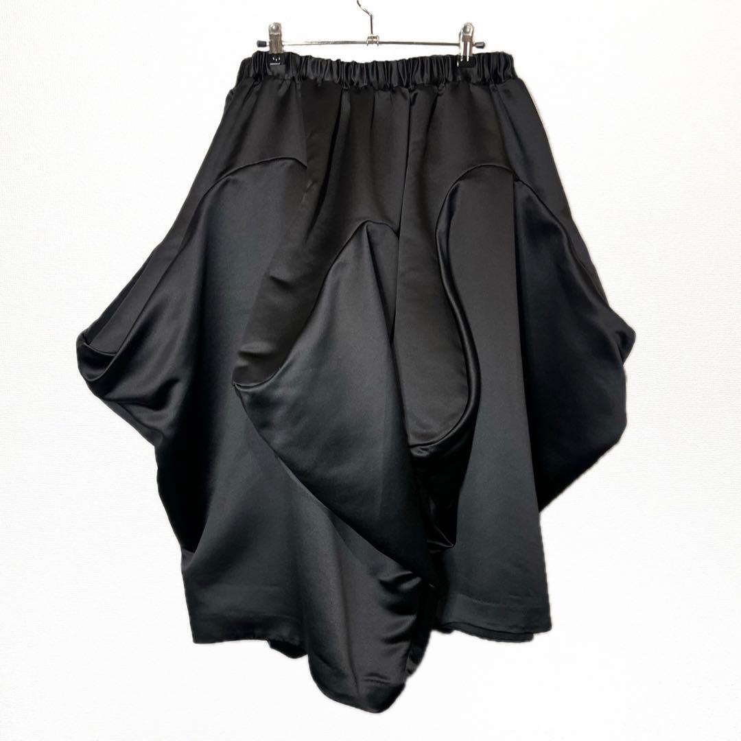 コムデギャルソン コムデギャルソン 24AW エステルサテン 変形スカート