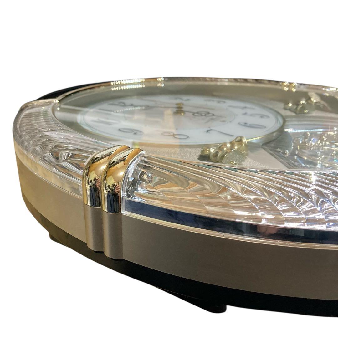 [美品]CITIZEN 電波掛時計 パルミューズルミエル 4MN430-0