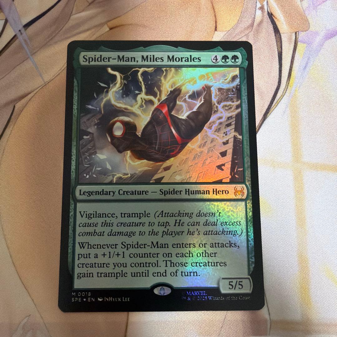 MTG スパイダーマン、マイルズ・モラレス 英語 foil - メルカリ