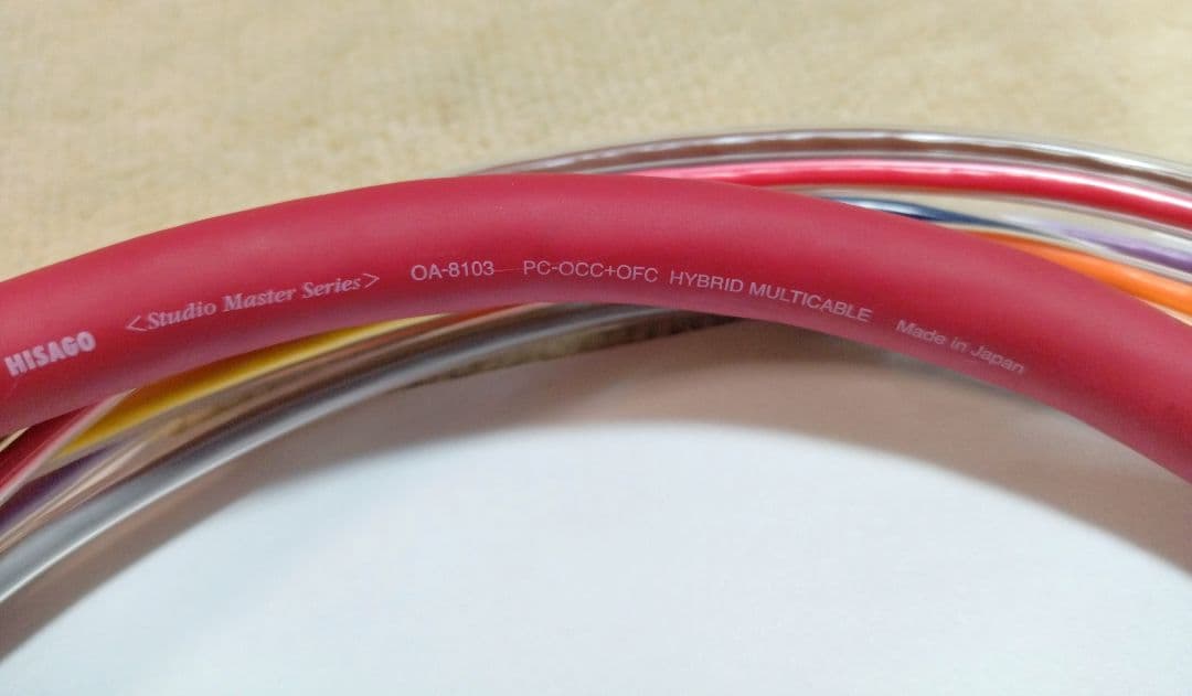 HISAGO PCOCC 8ch D-Sub25→XLRコネクターオス 1.3m