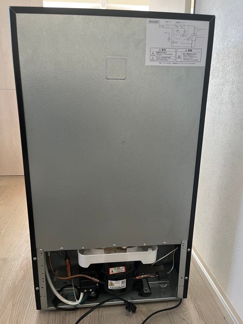 【アイリスオーヤマ】おしゃれな木目調！2021年製 冷蔵庫 87L 一人暮らしに