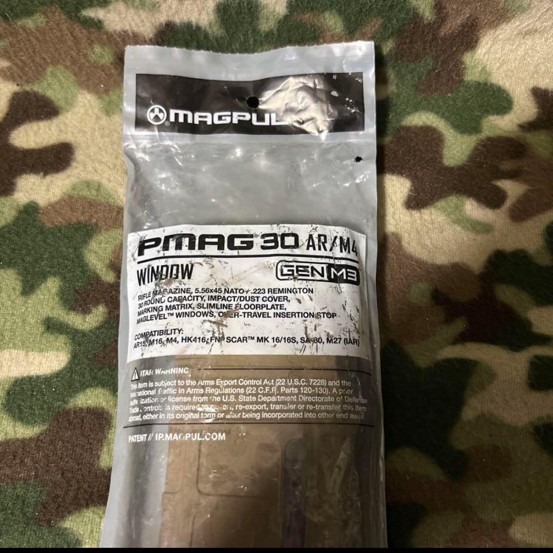 新品　未使用　米軍実物　MAGPUL PMAG 30 窓付き　マグプル　Pマグ⑤