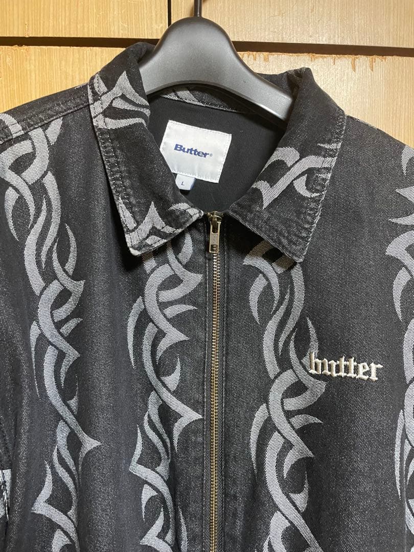 Butter goodsトライバルパターン ジャケット Lサイズ