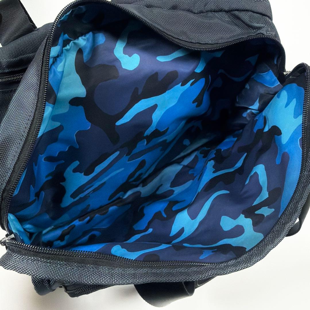 【美品】【希少】トゥミ　ビジネスバッグ　2way ソフネットコラボ　ネイビー