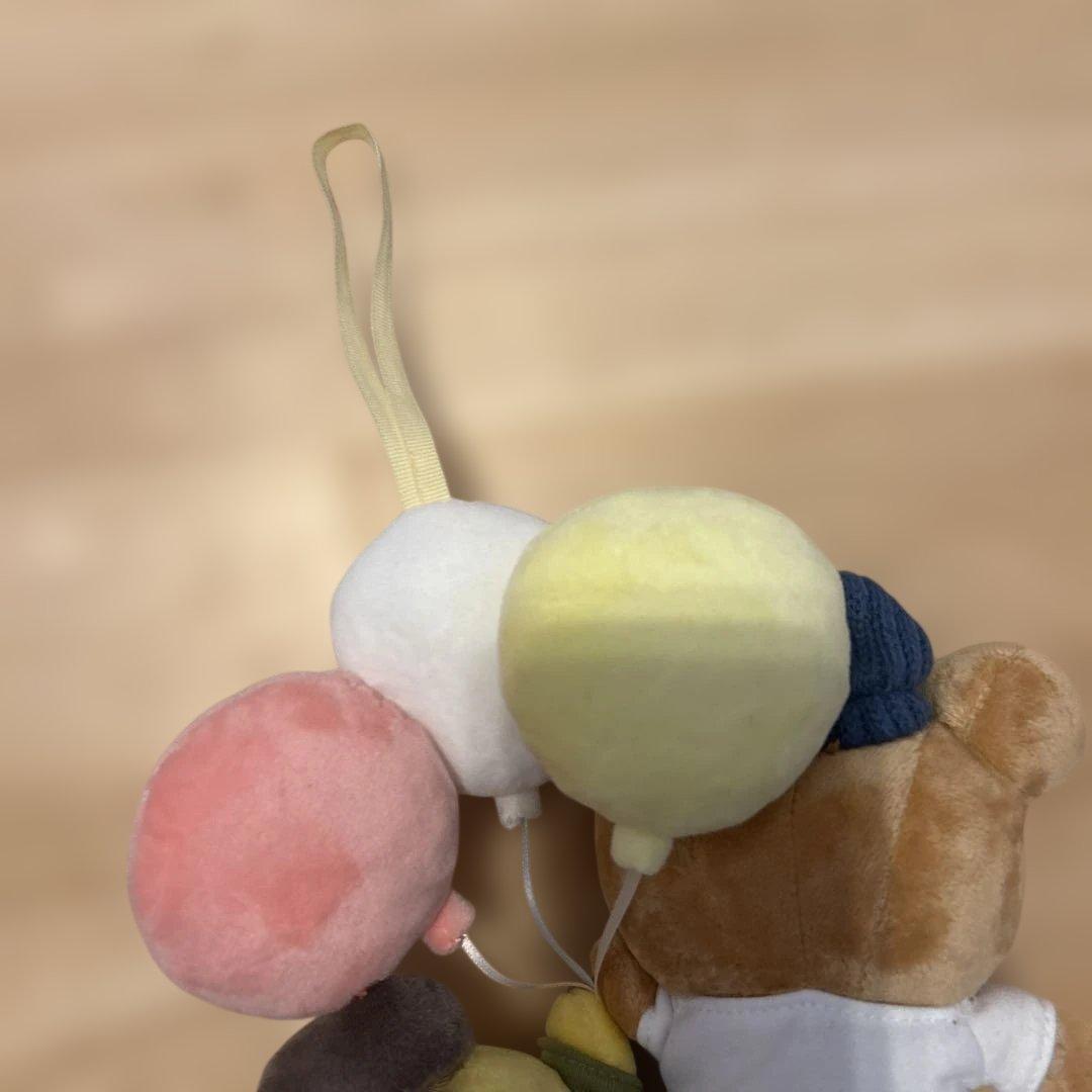 リラックマ キイロイトリ　なかよしぬいぐるみ　風船　ふうせん　バルーン
