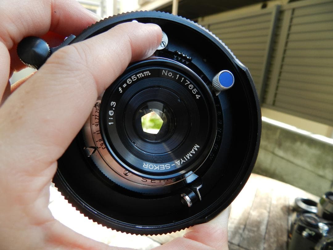美品 希少 Mamiya Sekor 65mm F6.3 単焦点レンズ