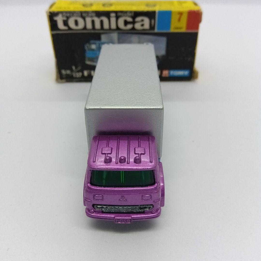 高島屋特注 トミカ 黒箱 7 ふそう パネルバン 日本製