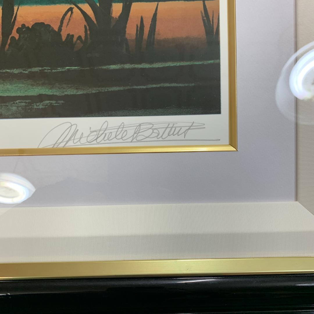 ミッシェル・バテュ 「季節風」 リトグラフ シルクスクリーン - メルカリ