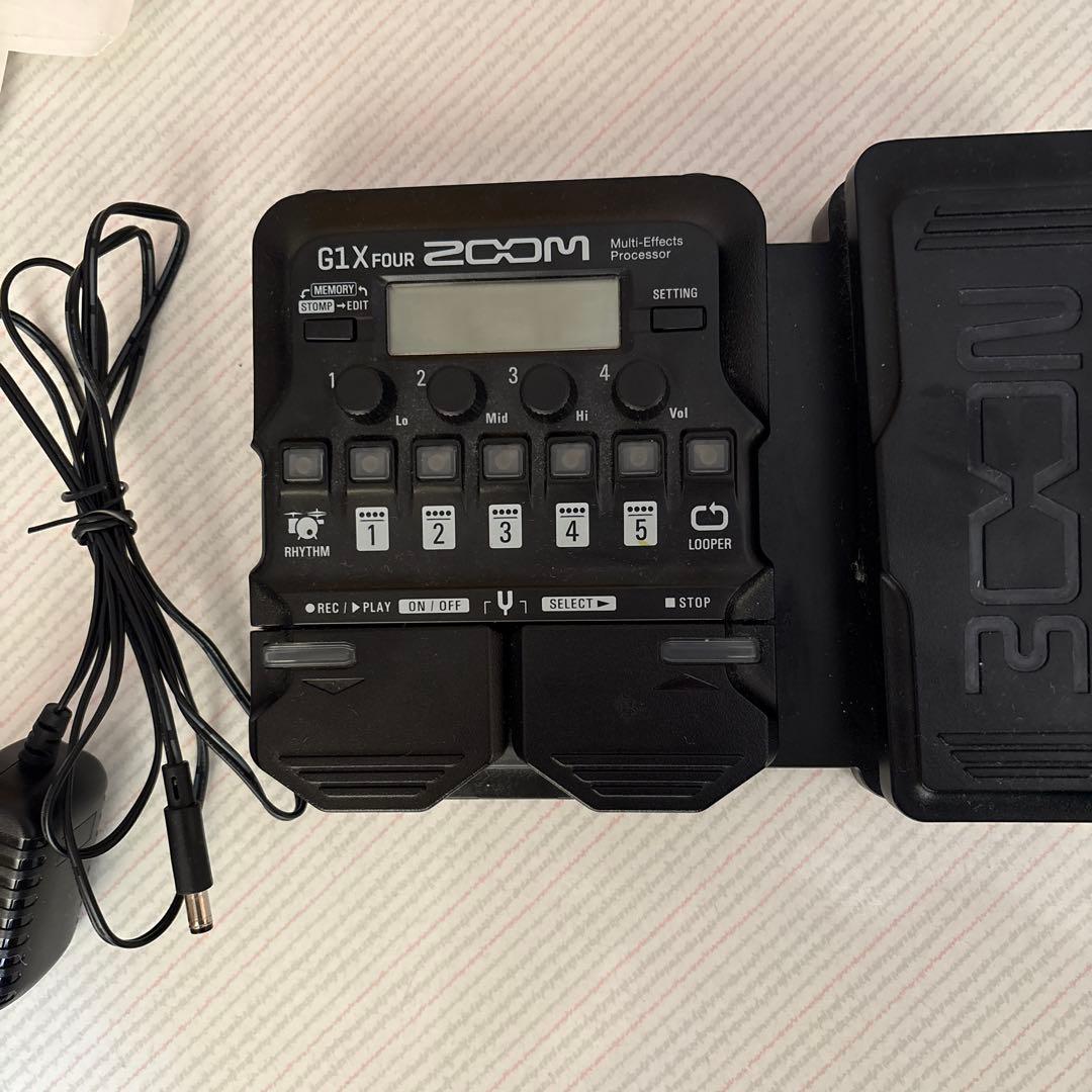 ZOOM G1X FOUR マルチエフェクトプロセッサー - メルカリ