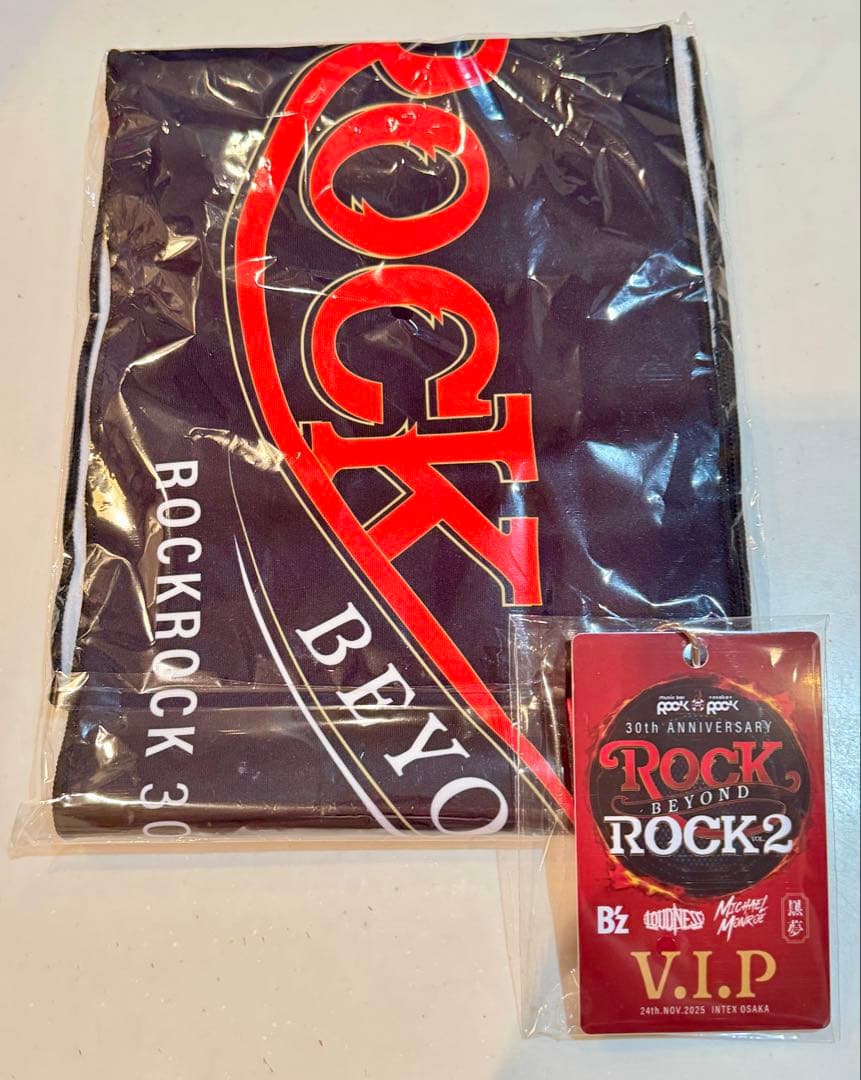 未使用⭐︎ROCK BEYOND 30周年記念タオルセット - メルカリ