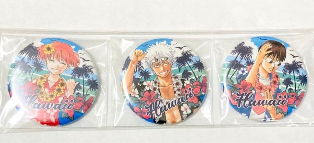 銀魂 大銀魂展 ハワイ 缶バッジ 神楽