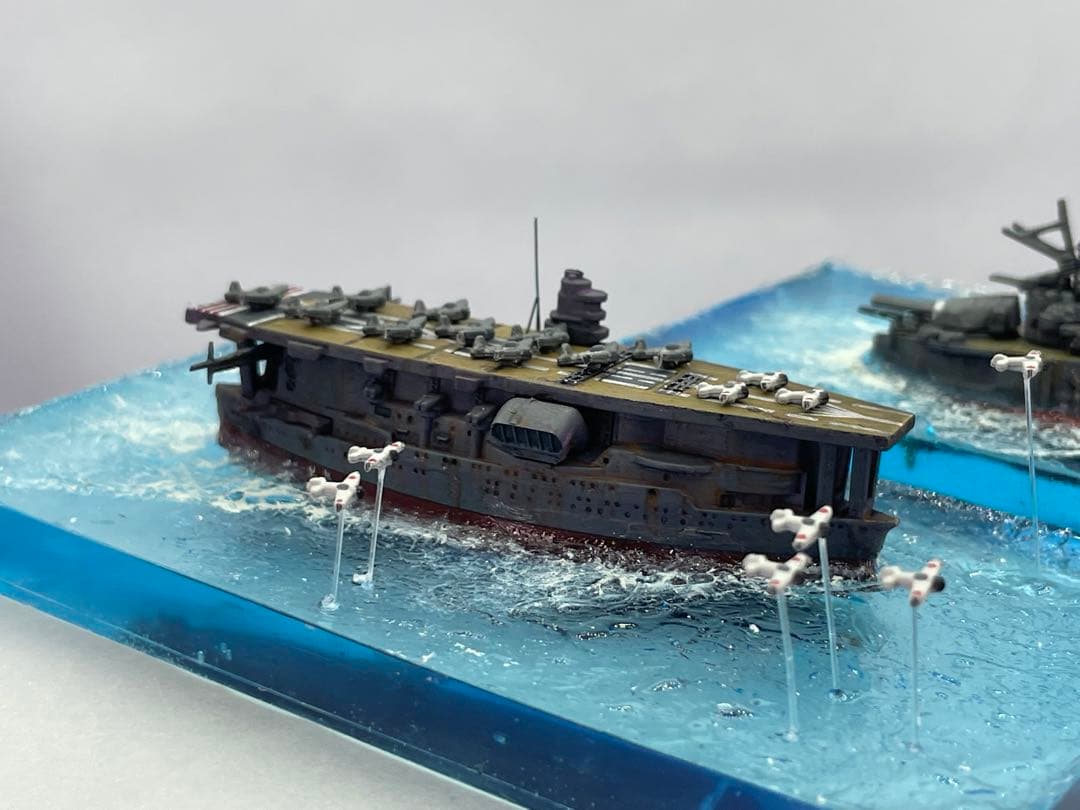 行け 空母赤城 レジンジオラマ 海洋堂完成品 船・ボート tuaplauso.com